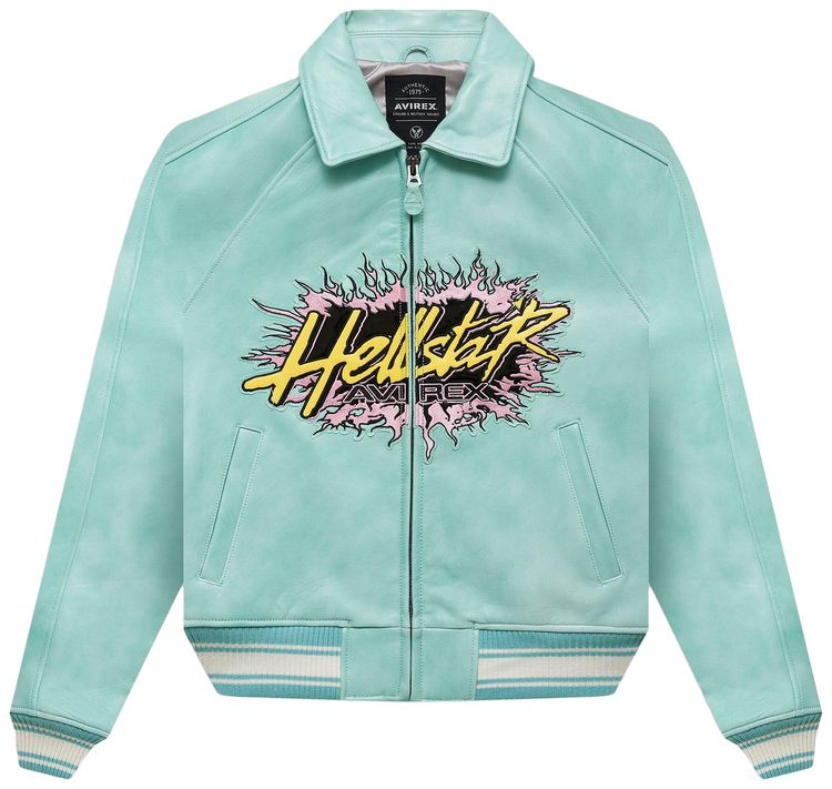 Куртка Hellstar Icon Leather Jacket 'Aqua Blue', синий
Куртка Hellstar Icon Leather Jacket 'Aqua Blue', синий
