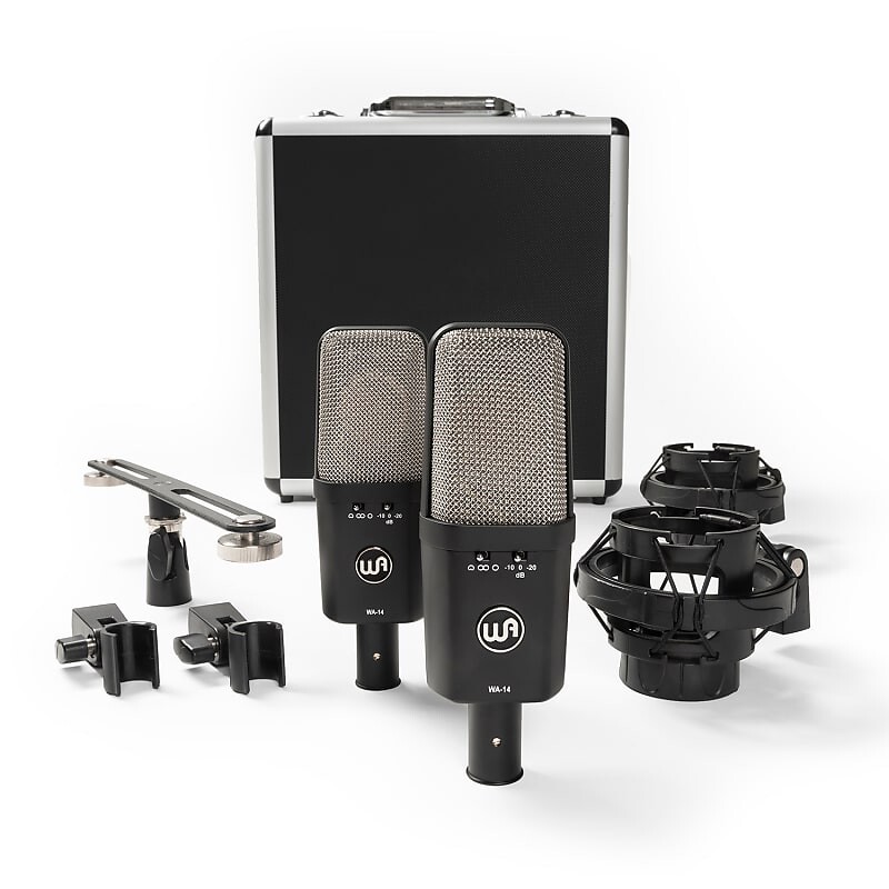 Конденсаторный микрофон Warm Audio WA-14SP Multipattern Brass Capsule Condenser Microphone Stereo Pair
Конденсаторный микрофон Warm Audio WA-14SP Multipattern Brass Capsule Condenser Microphone Stereo Pair