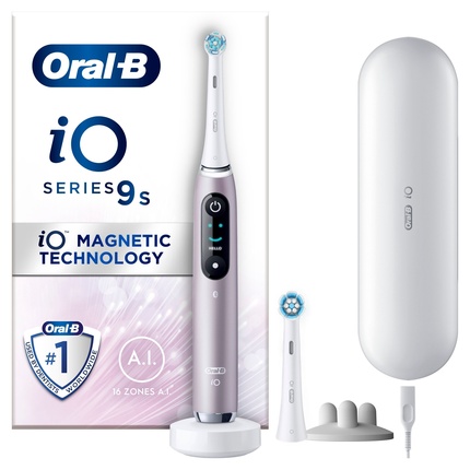 Электрическая зубная щетка Io9s Rose Quartz Oral-B
Электрическая зубная щетка Io9s Rose Quartz Oral-B