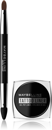 Долговечная гелевая подводка для глаз с кистью MAYBELLINE NEW YORK Tattoo Liner, 950 Blackest Black 3 g
Долговечная гелевая подводка для глаз с кистью MAYBELLINE NEW YORK Tattoo Liner, 950 Blackest Black 3 g