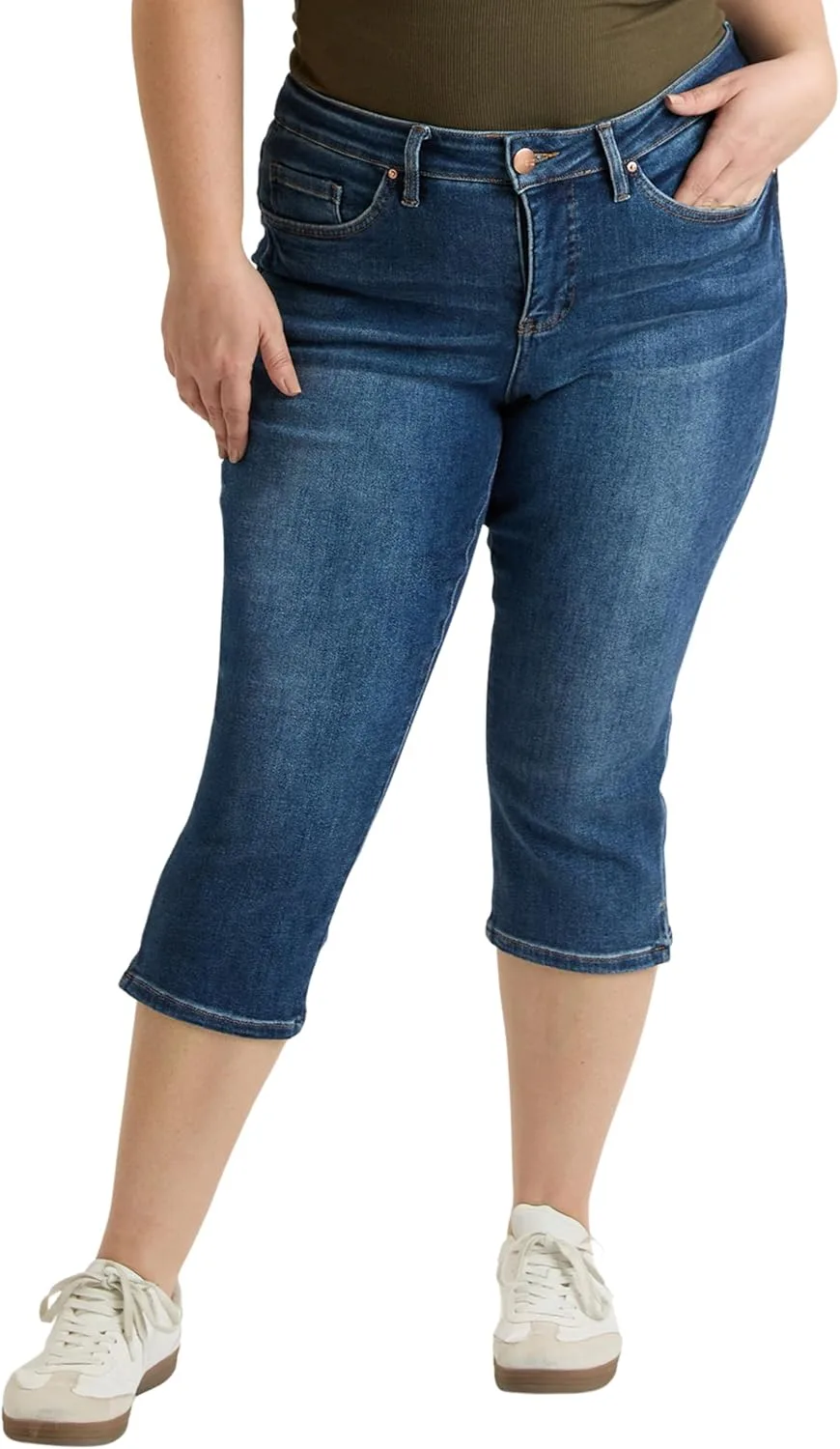 Royalty For Me Women's Plus Premium Stretch Essential Capri, XC121860
Royalty For Me Women's Plus Premium Stretch Essential Capri, XC121860