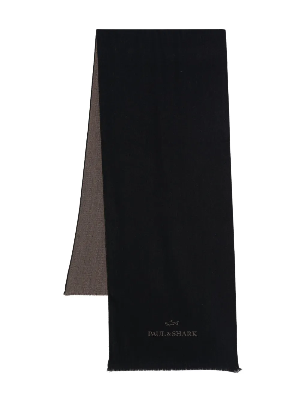 Шерстяной шарф в двух тонах Paul & Shark, черный
Шерстяной шарф в двух тонах Paul & Shark, черный