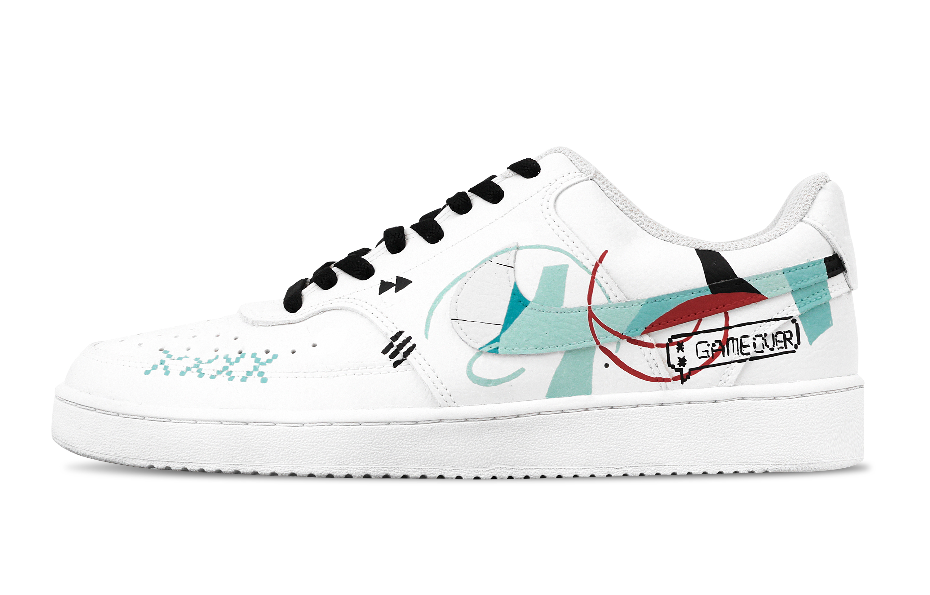 Nike Кроссовки для скейтборда Court Vision 1 Gaming Era, износостойкие, низкие, мужские, цвет белый-зеленый
Nike Кроссовки для скейтборда Court Vision 1 Gaming Era, износостойкие, низкие, мужские, цвет белый-зеленый