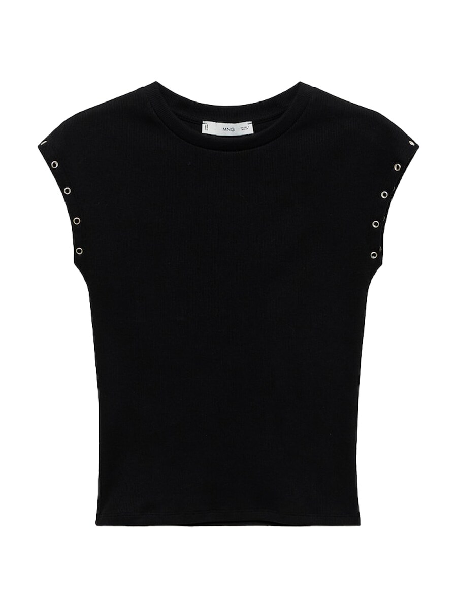 Рубашка MANGO, черный 
Рубашка MANGO, черный