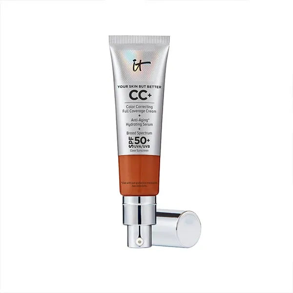 Основа под макияж с полным покрытием Cc+ Cream Full-Coverage Foundation With Spf 50+ It Cosmetics, цвет deep
Основа под макияж с полным покрытием Cc+ Cream Full-Coverage Foundation With Spf 50+ It Cosmetics, цвет deep