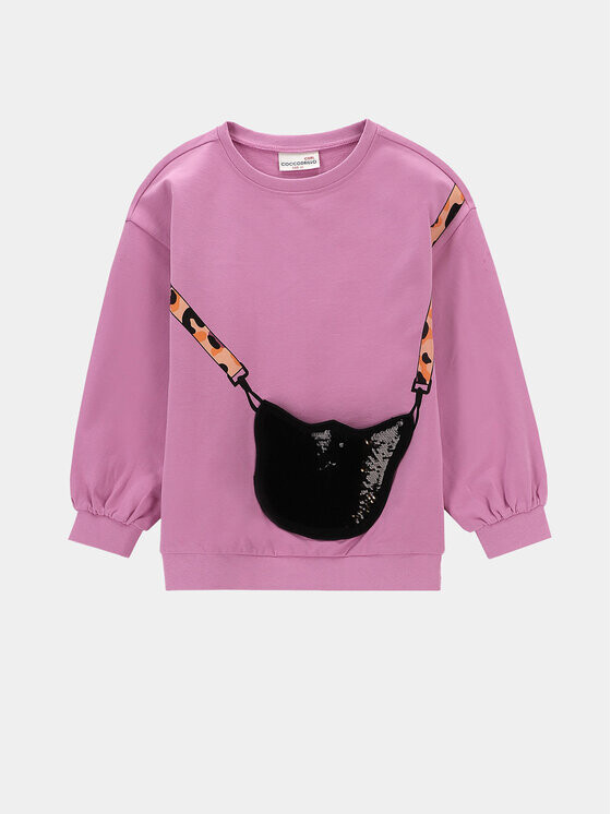 Толстовка свободного кроя Coccodrillo, розовый
Толстовка свободного кроя Coccodrillo, розовый