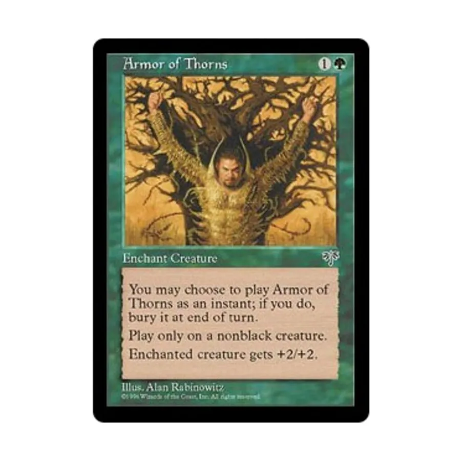 CCG Терновый доспех (С), MTG - Mirage 
CCG Терновый доспех (С), MTG - Mirage