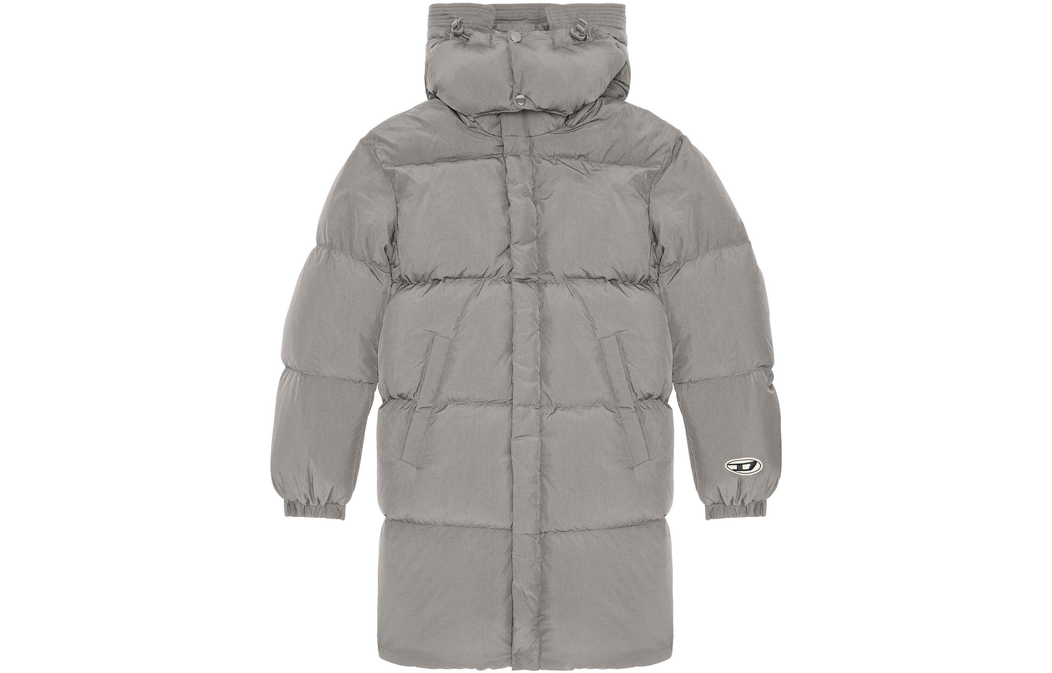 DIESEL Серый пуховик для мужчин
DIESEL Серый пуховик для мужчин