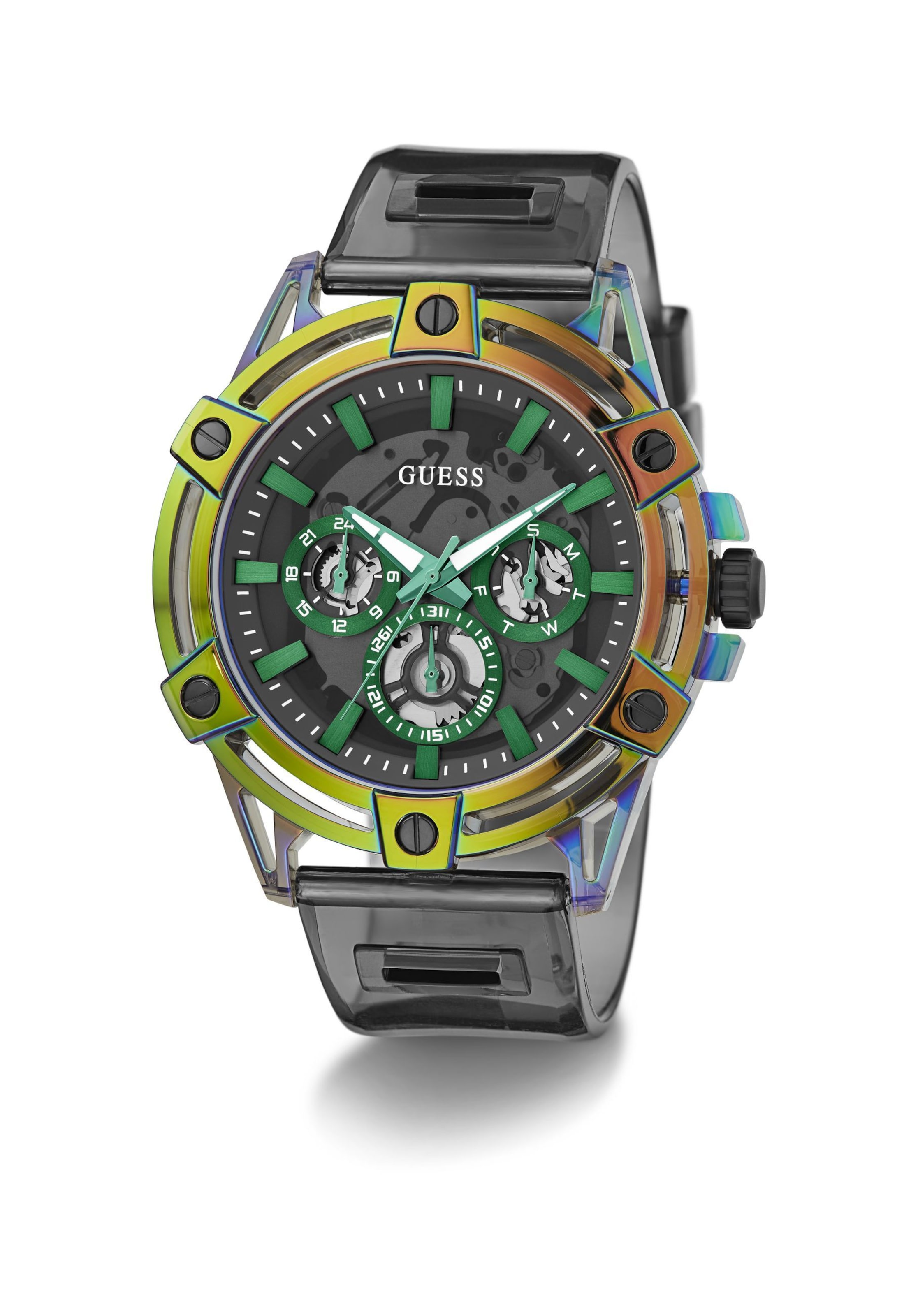 GUESS Часы Analog 'King' в черном цвете
GUESS Часы Analog 'King' в черном цвете