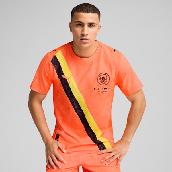 Мужская футбольная майка Puma X Kidsuper Manchester City Authentic, оранжевый
Мужская футбольная майка Puma X Kidsuper Manchester City Authentic, оранжевый
