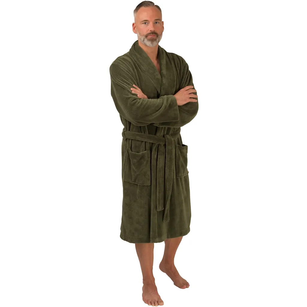 Мужской махровый халат 1105, 1 шт., уютный и легкий Wewo Fashion, Thyme
Мужской махровый халат 1105, 1 шт., уютный и легкий Wewo Fashion, Thyme