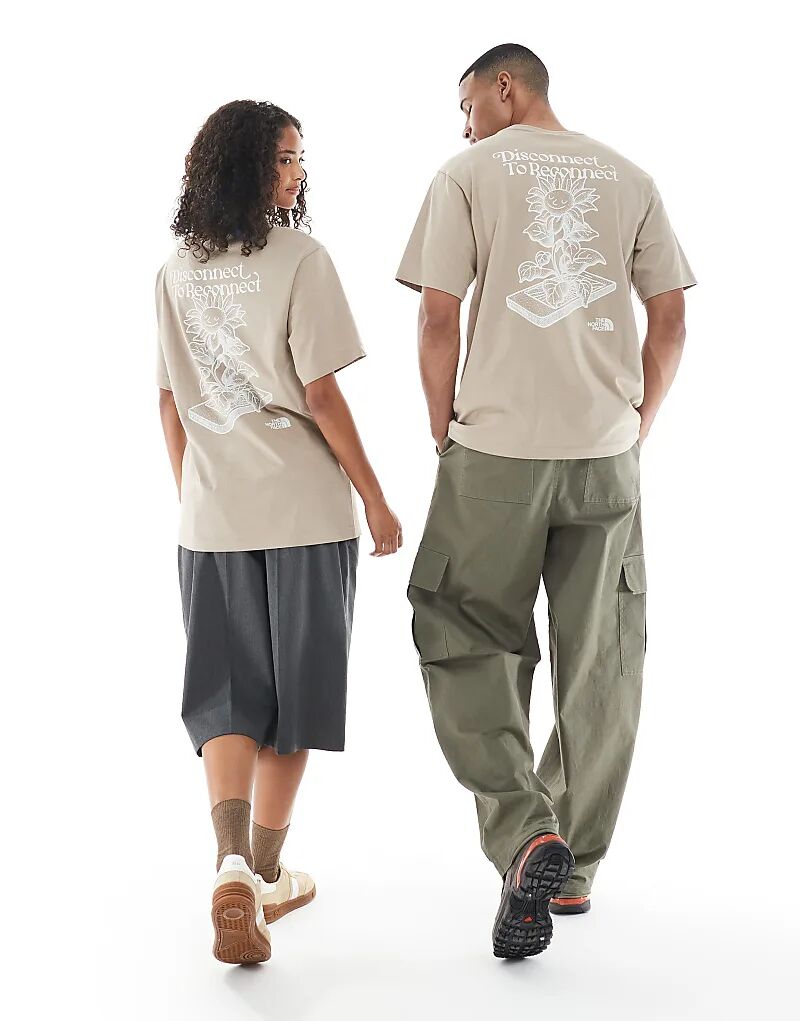 Футболка унисекс с принтом логотипа North Face Connect Flower серого цвета
Футболка унисекс с принтом логотипа North Face Connect Flower серого цвета