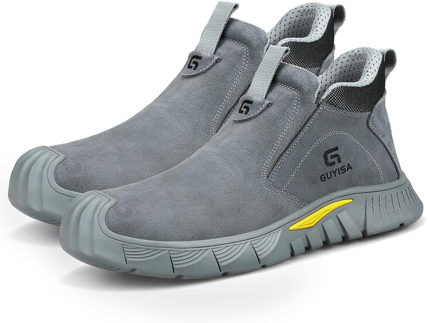 Сварочные ботинки SFSDOUN для мужчин, рабочие ботинки без шнурков с неразрушимым стальным носком для мужчин, огнестойкие защитные ботинки со стальным носком для мужчин, рабочая обувь для сварщиков-строителей, серый
Сварочные ботинки SFSDOUN для мужчин, рабочие ботинки без шнурков с неразрушимым стальным носком для мужчин, огнестойкие защитные ботинки со стальным носком для мужчин, рабочая обувь для сварщиков-строителей, серый