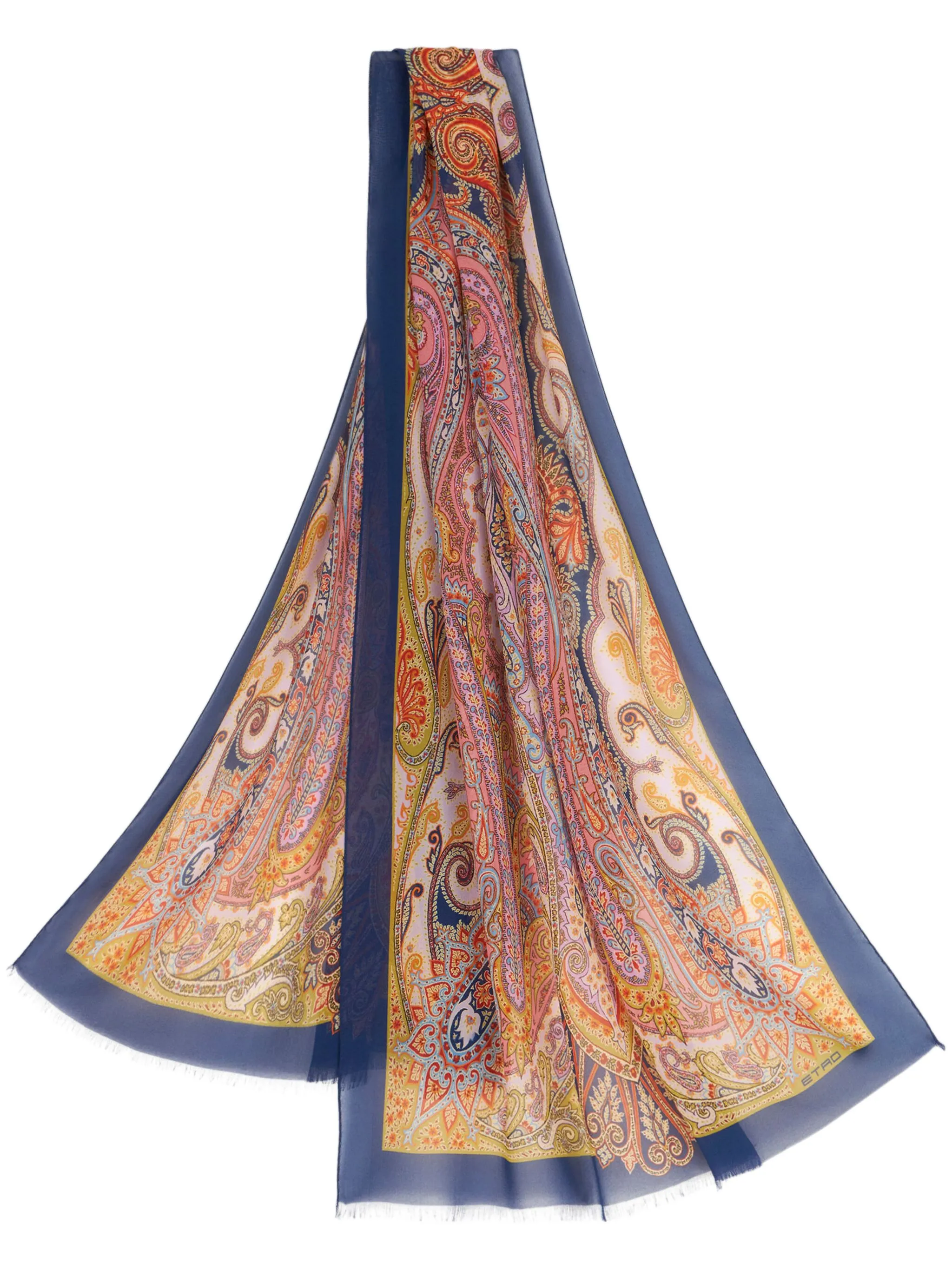 Шелковый платок с принтом пейсли Etro, желтый
Шелковый платок с принтом пейсли Etro, желтый