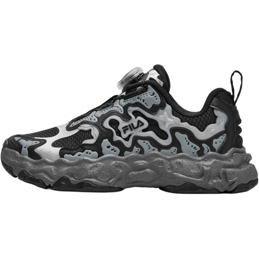 Кроссовки Fossil Shoes с легкими амортизаторами и низким верхом для детей и подростков FILA KIDS, черный/серый 
Кроссовки Fossil Shoes с легкими амортизаторами и низким верхом для детей и подростков FILA KIDS, черный/серый