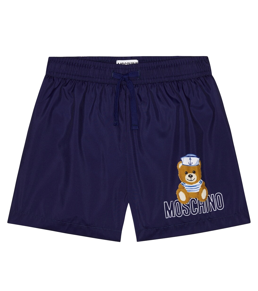 Плавки с принтом Moschino, синий 
Плавки с принтом Moschino, синий