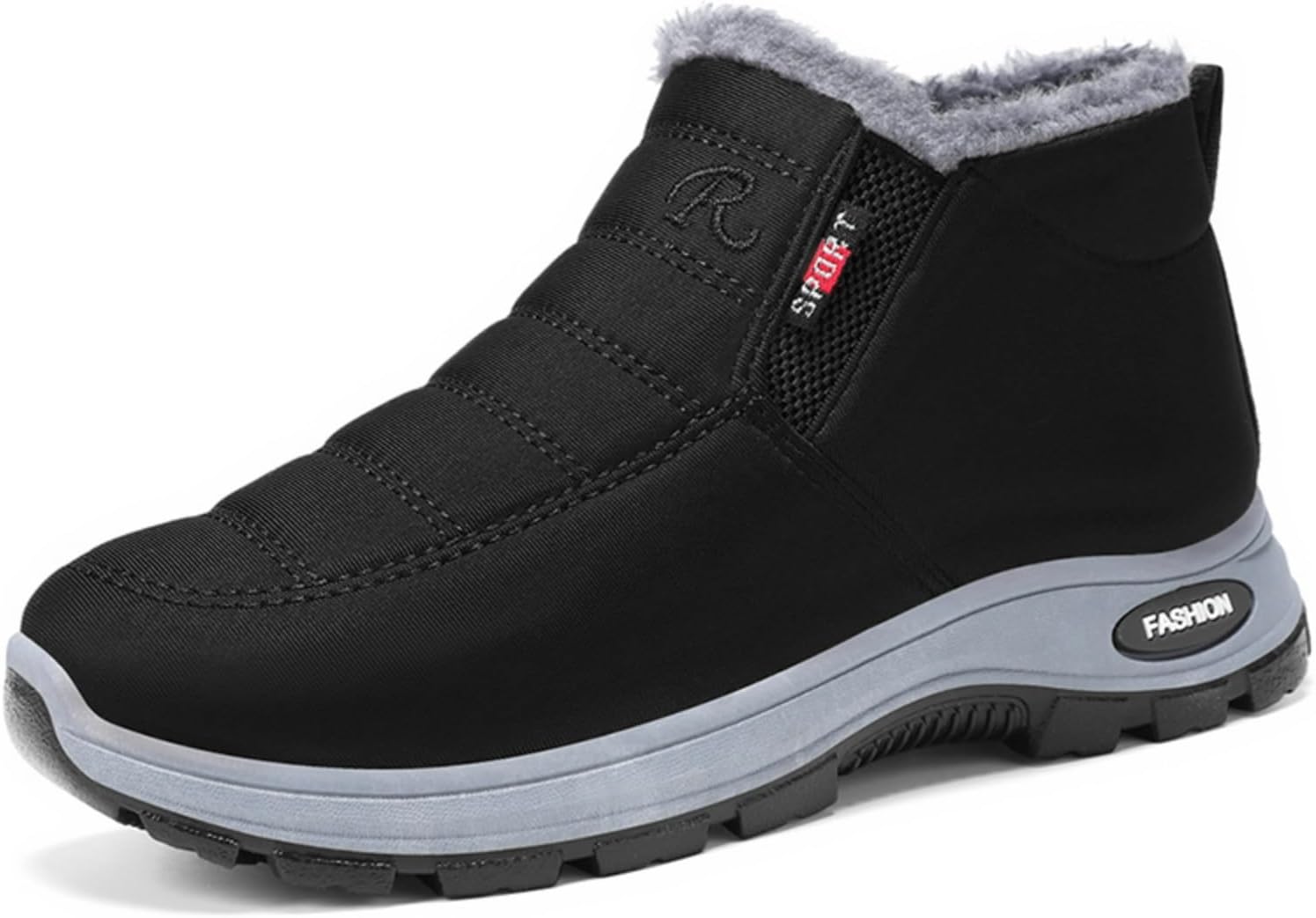 Мужские зимние ботинки без шнуровки с флисовой подкладкой Khwfjas, черный
Мужские зимние ботинки без шнуровки с флисовой подкладкой Khwfjas, черный