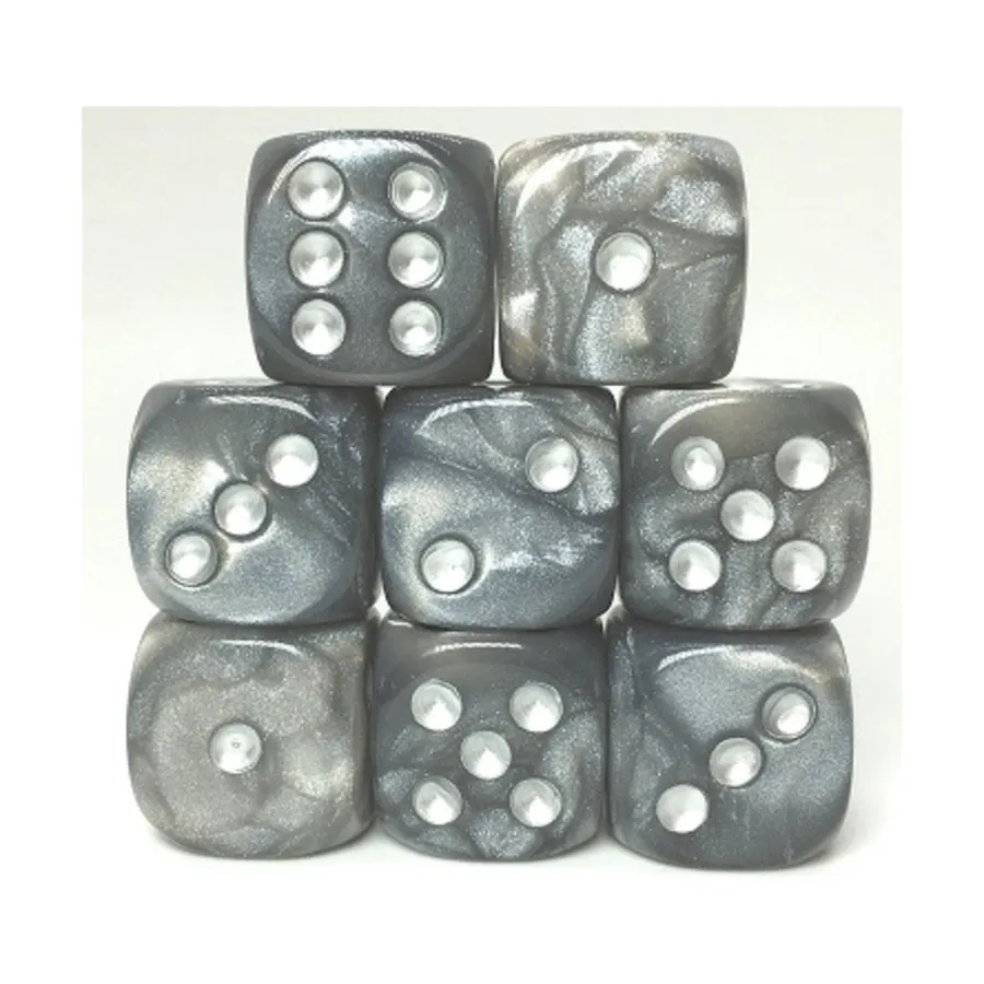 d6 18 мм Steel Dragon Shimmer с серебром (8), Game Dice - Shimmer (Role 4 Initiative)
d6 18 мм Steel Dragon Shimmer с серебром (8), Game Dice - Shimmer (Role 4 Initiative)