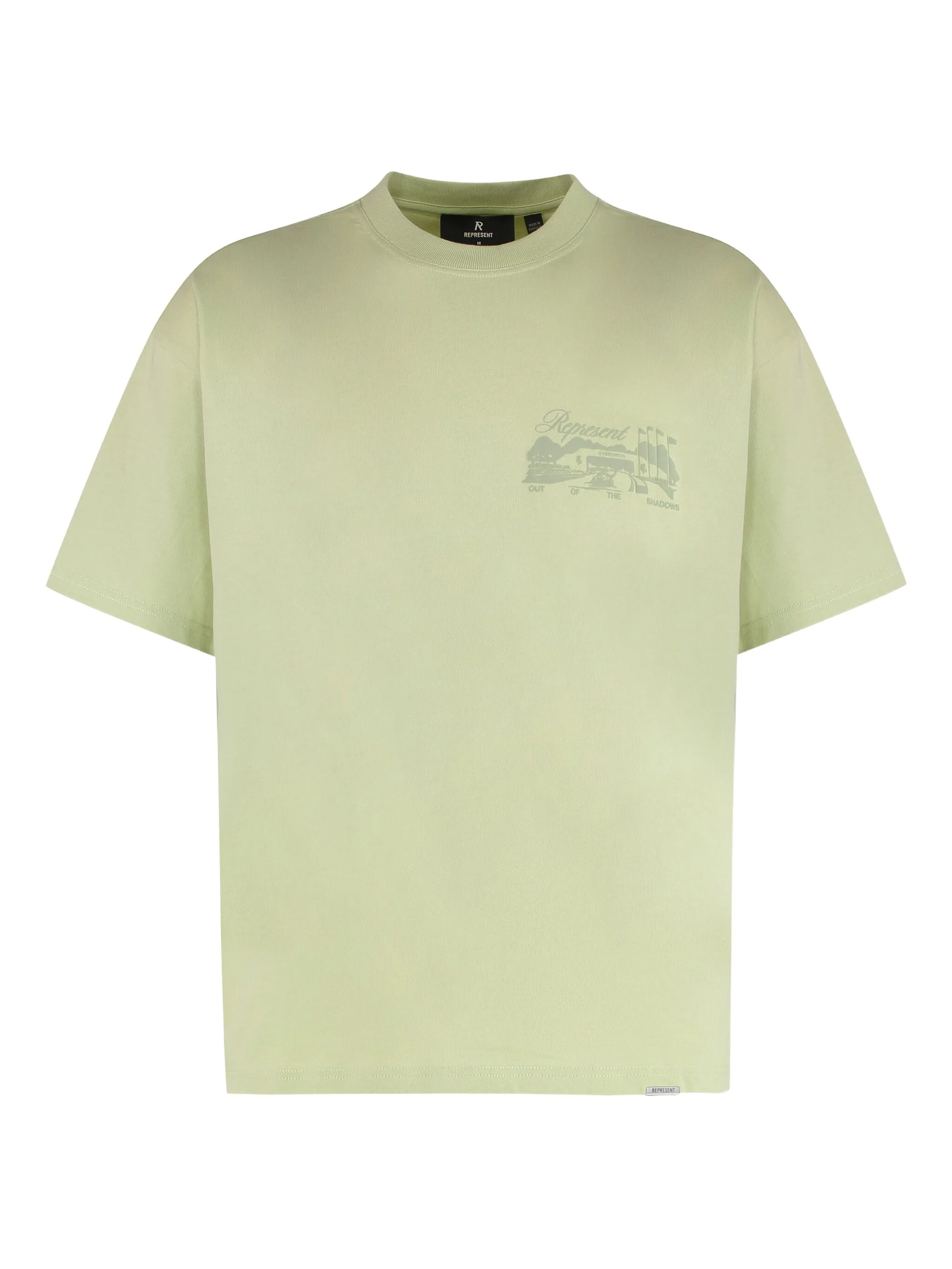 Футболка с графичным принтом Represent, зеленый
Футболка с графичным принтом Represent, зеленый