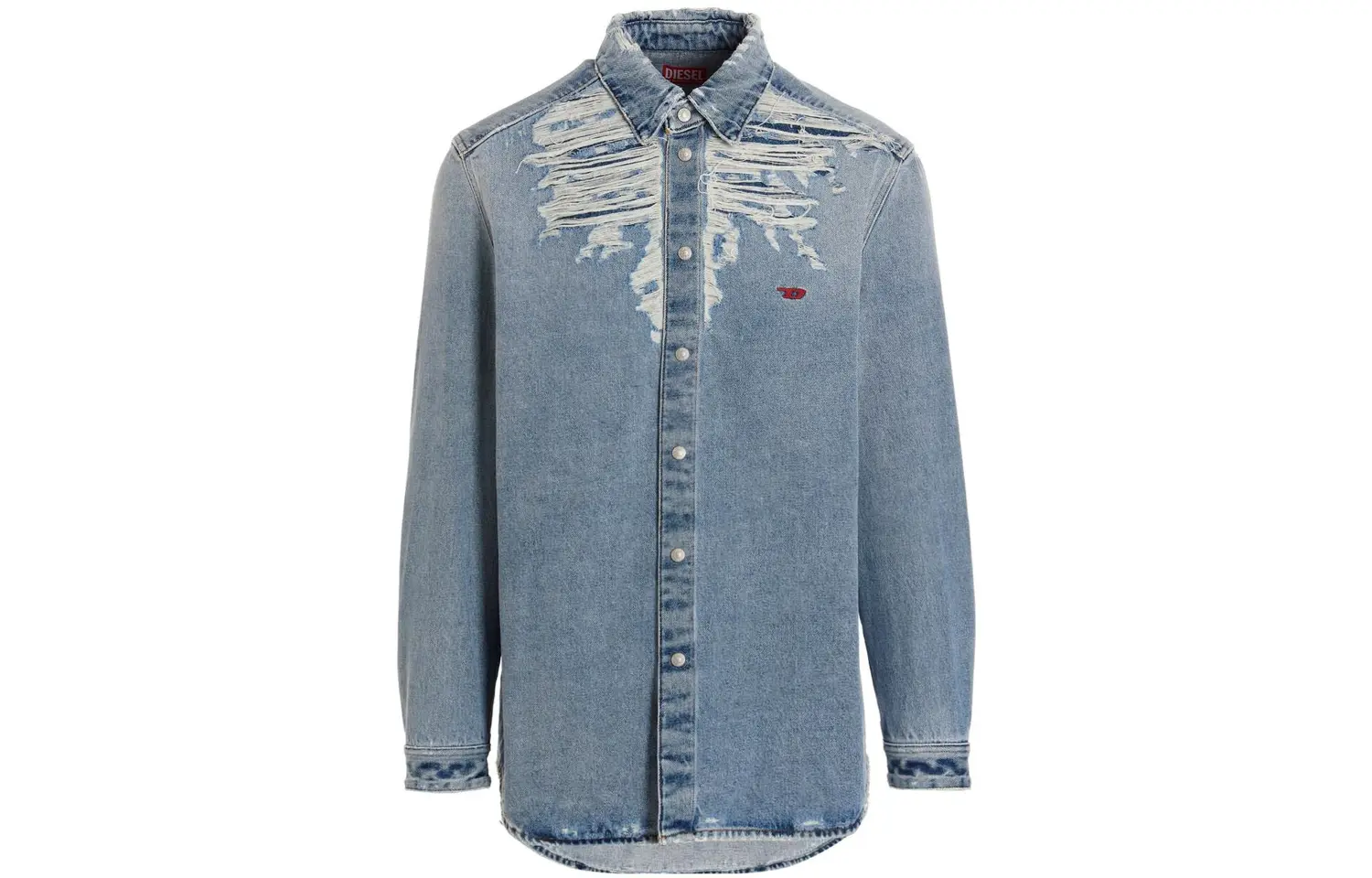 DIESEL Простая рубашка-оверсайз, Blue
DIESEL Простая рубашка-оверсайз, Blue