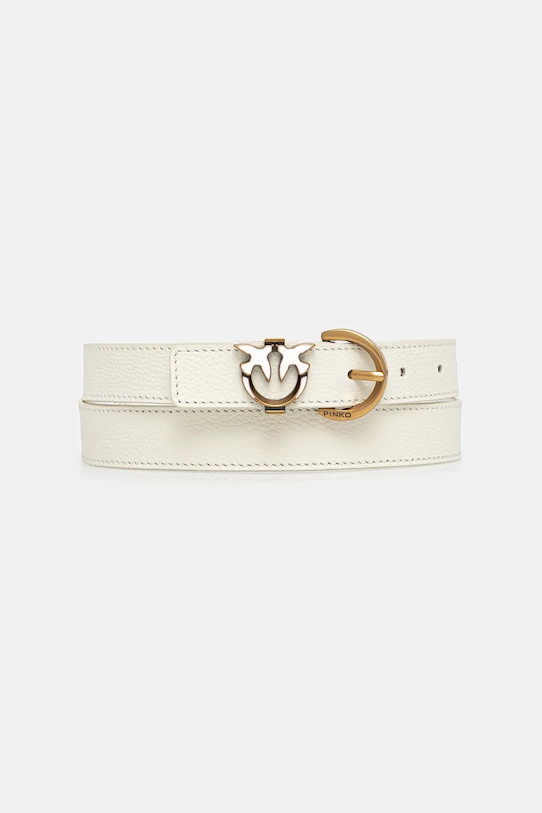 Кожаный ремень Pinko, бежевый
Кожаный ремень Pinko, бежевый