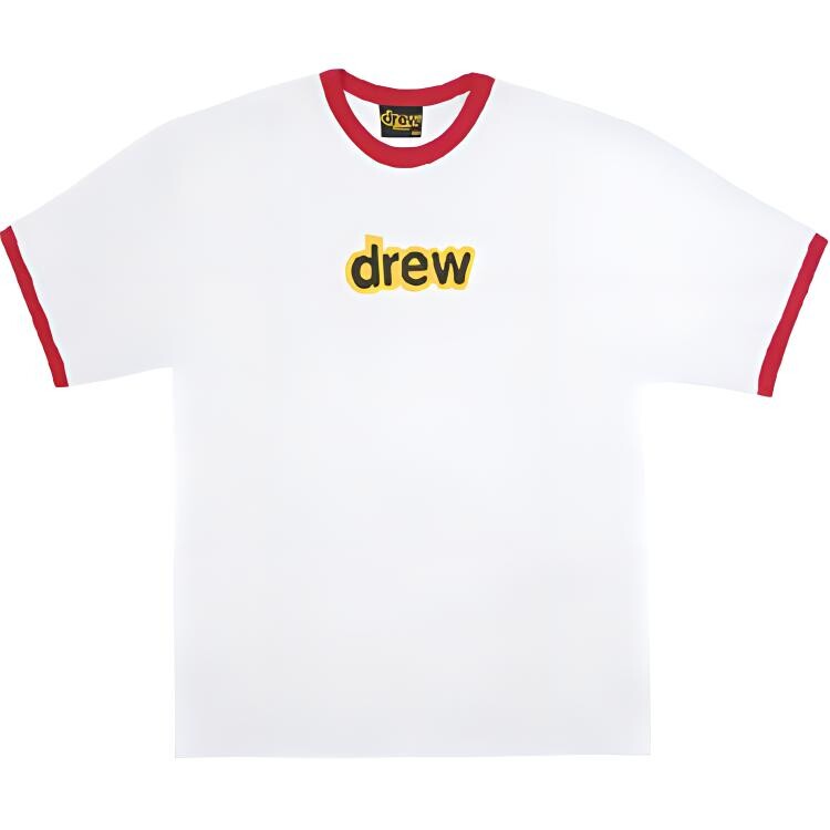 Футболка с логотипом Letter Series, унисекс, белая Drew House, белый 
Футболка с логотипом Letter Series, унисекс, белая Drew House, белый