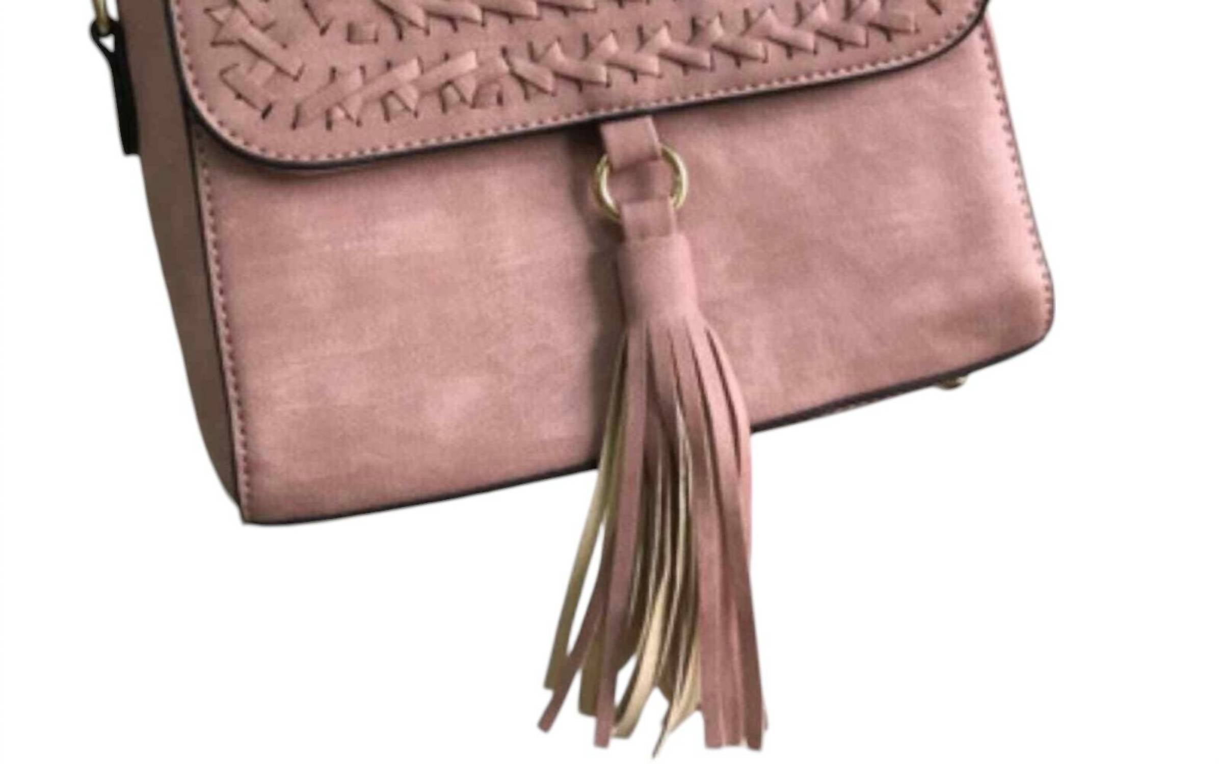 Сумка-клапан с кисточками и клапаном, цвет: румяно-розовый Julia Rose
Сумка-клапан с кисточками и клапаном, цвет: румяно-розовый Julia Rose