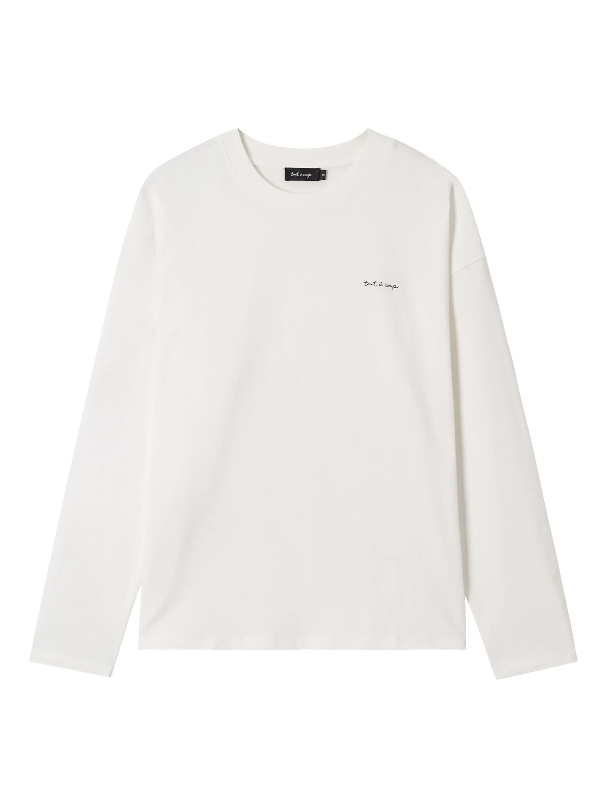 Футболка с длинными рукавами и вышитым логотипом Tout A Coup, белый
Футболка с длинными рукавами и вышитым логотипом Tout A Coup, белый