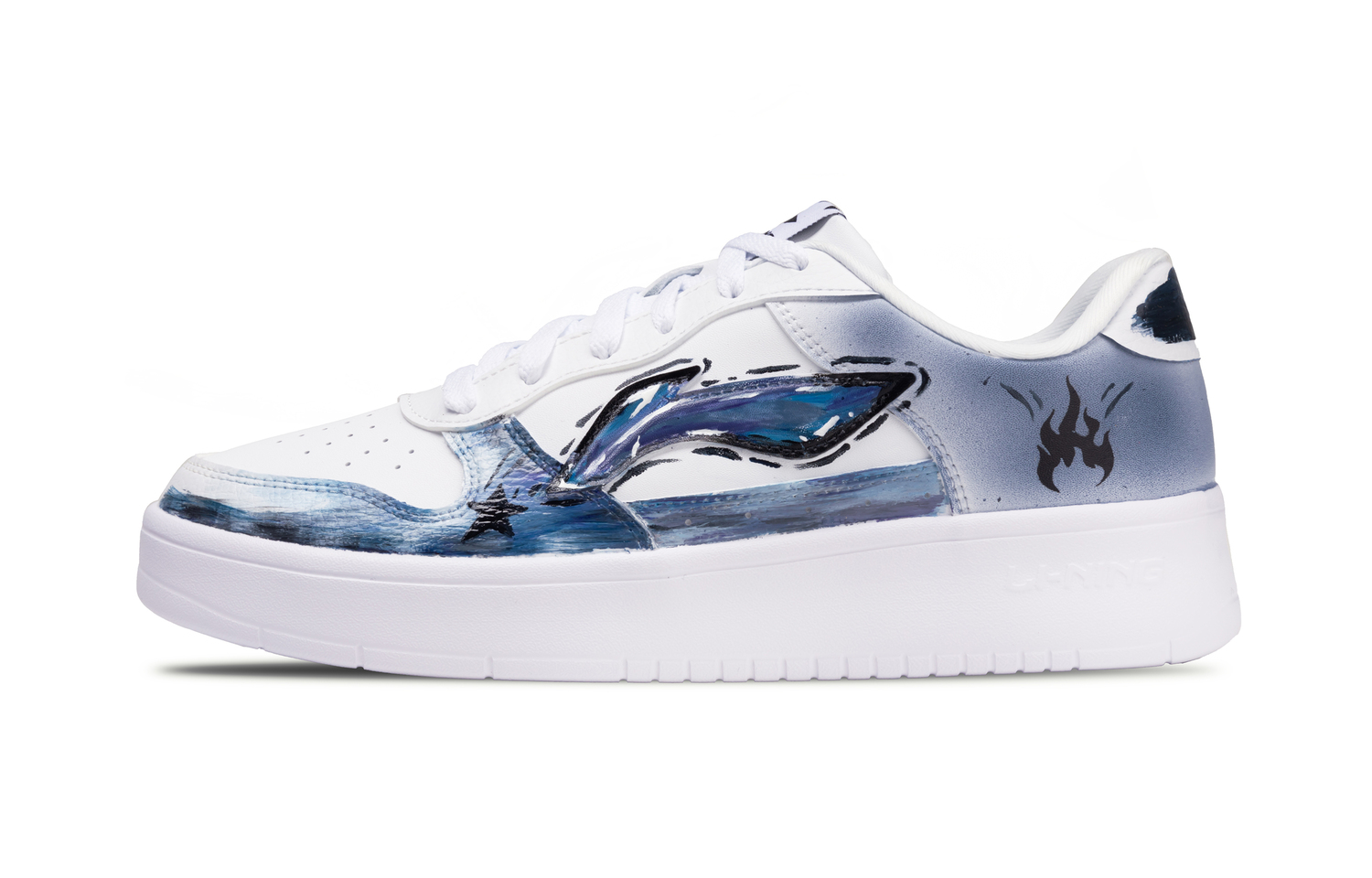 LINING Понтонные лодки амортизация устойчивость к истиранию легкие low top скейтборд обувь мужские blue white
LINING Понтонные лодки амортизация устойчивость к истиранию легкие low top скейтборд обувь мужские blue white