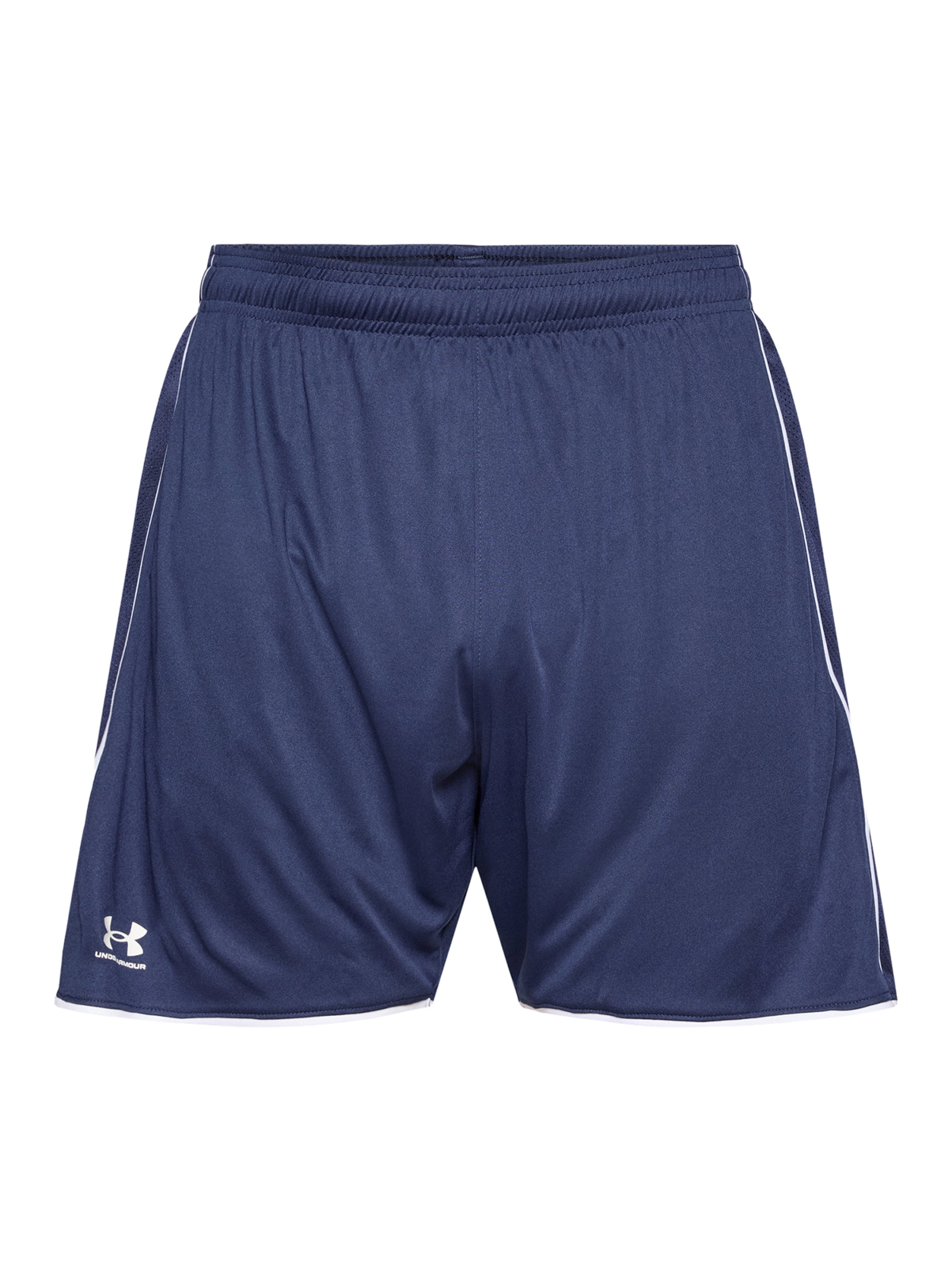 Under Armour Тренировочные шорты 'Challenger' в темно-синем цвете
Under Armour Тренировочные шорты 'Challenger' в темно-синем цвете