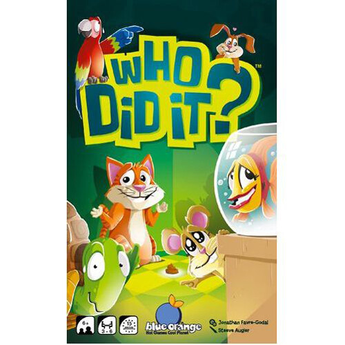 Настольная игра Who Did It Blue Orange
Настольная игра Who Did It Blue Orange