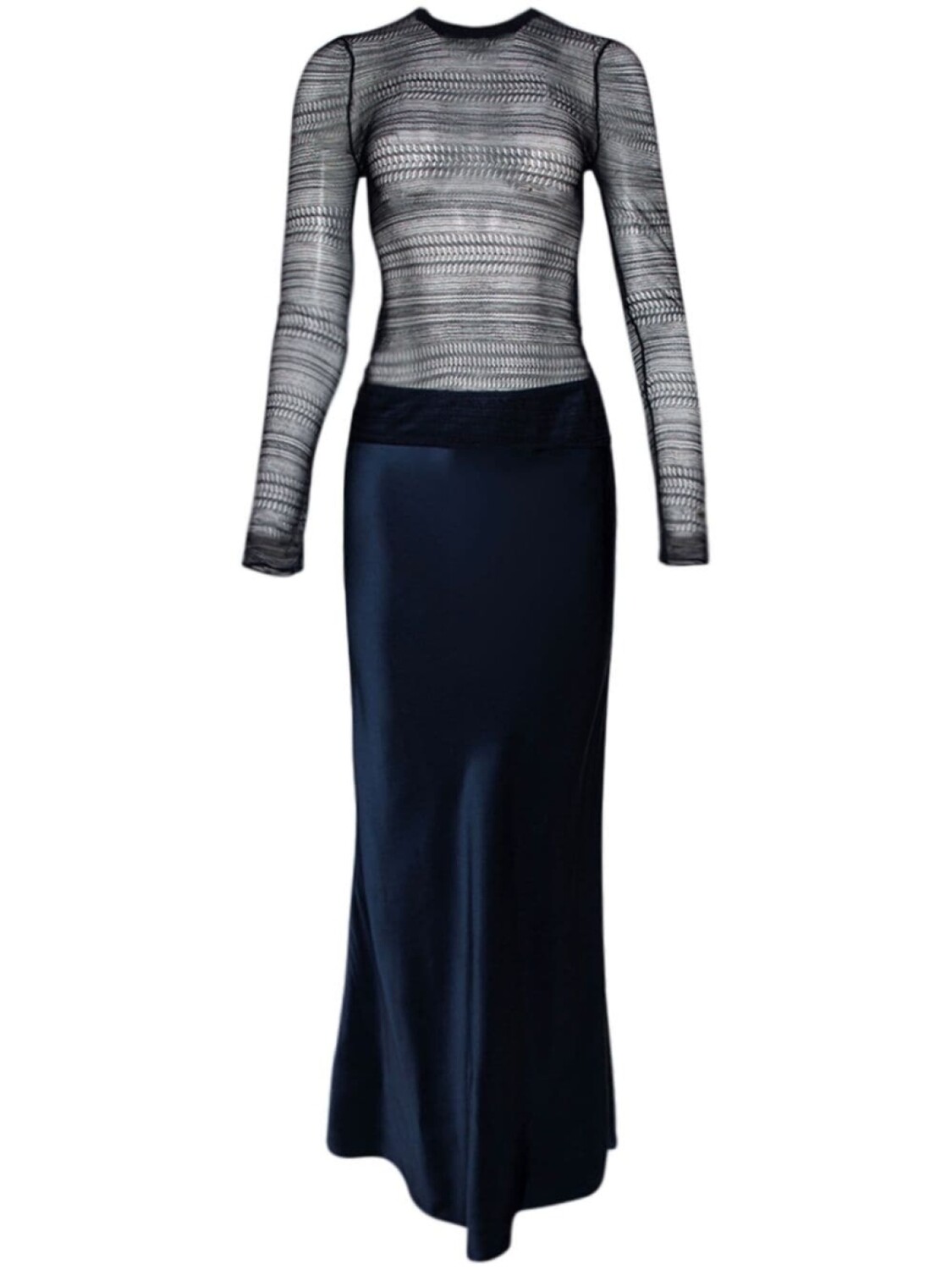 Christopher Esber шелковое платье макси Refraction, синий
Christopher Esber шелковое платье макси Refraction, синий