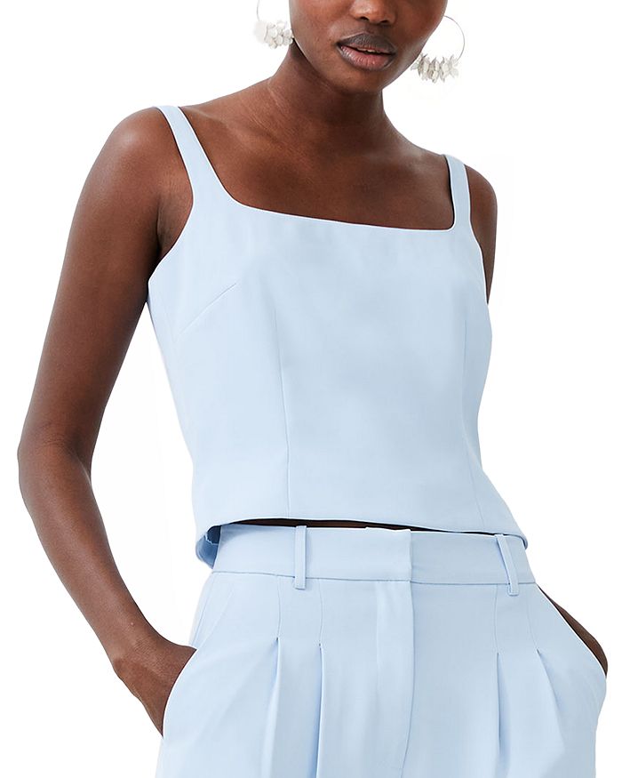 Топ с квадратным вырезом Harry Suiting FRENCH CONNECTION, синий
Топ с квадратным вырезом Harry Suiting FRENCH CONNECTION, синий