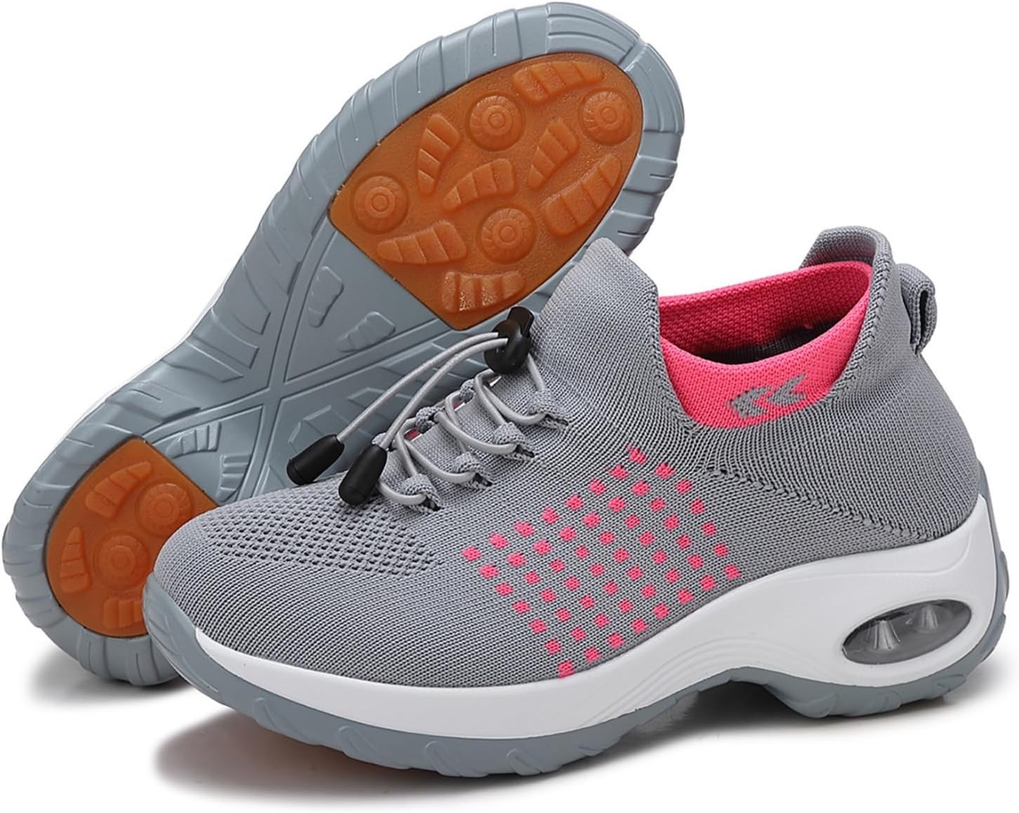 Ортопедические кроссовки для женщин, с противоскользящей подошвой, удобные для ходьбы и бега, слипоны, дышащие, комфортные, повседневные спортивные туфли для дам с эластичной подошвой и амортизацией Movnebyro, розовый
Ортопедические кроссовки для женщин, с противоскользящей подошвой, удобные для ходьбы и бега, слипоны, дышащие, комфортные, повседневные спортивные туфли для дам с эластичной подошвой и амортизацией Movnebyro, розовый