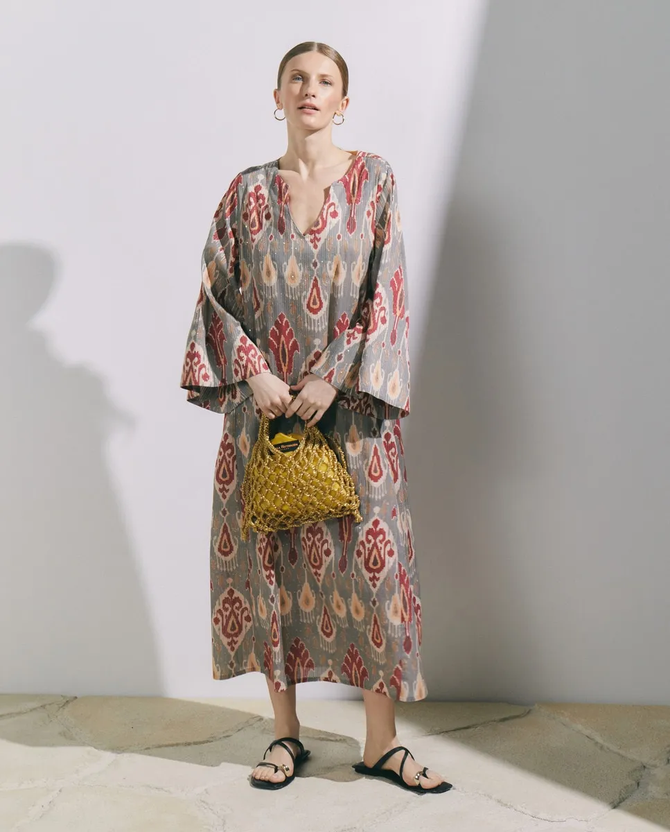 Праздничный кафтан с французскими рукавами Stella Rittwagen, серый
Праздничный кафтан с французскими рукавами Stella Rittwagen, серый