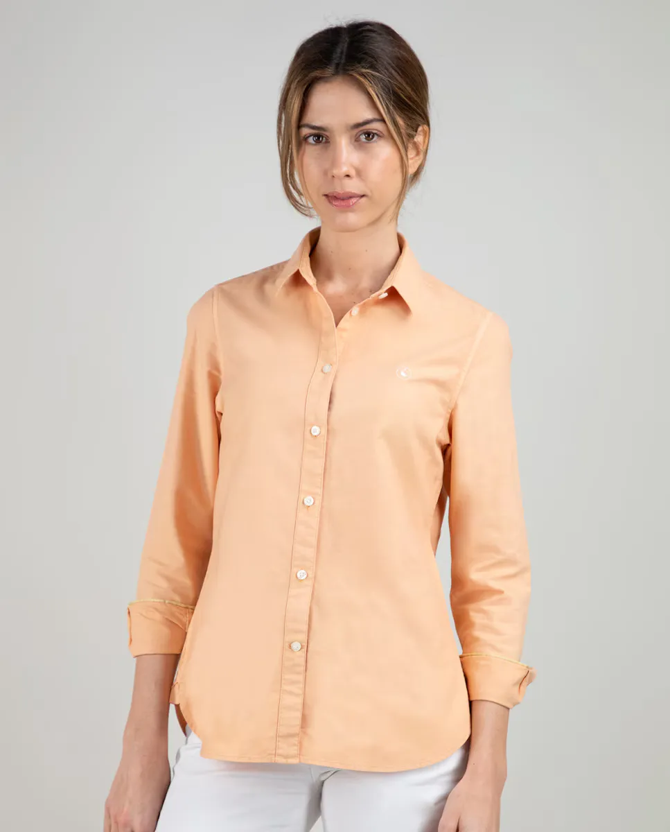 Женская рубашка с длинными рукавами из 100% хлопка El Ganso, оранжевый
Женская рубашка с длинными рукавами из 100% хлопка El Ganso, оранжевый