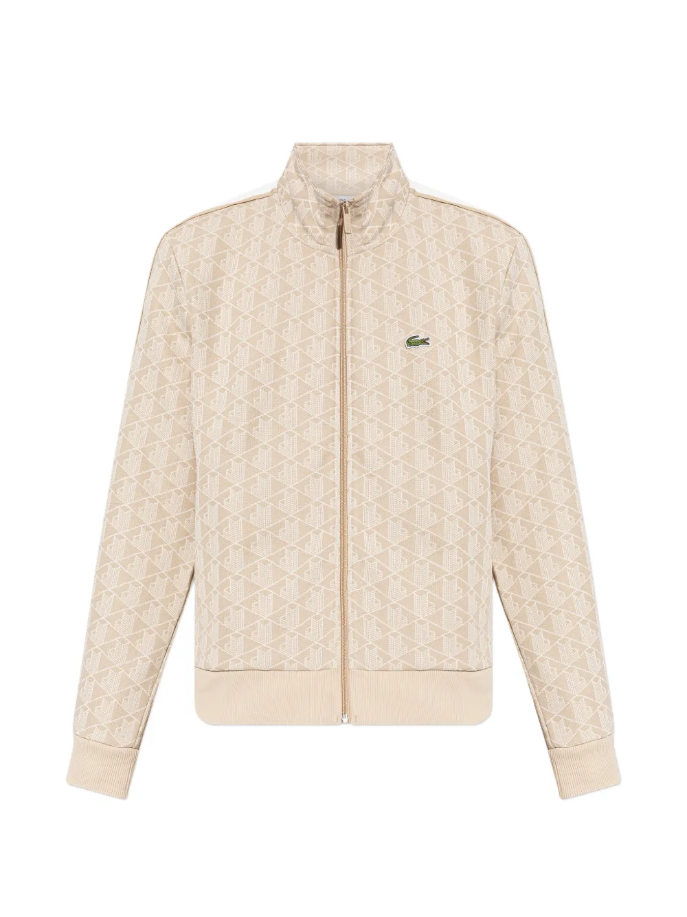 Узорчатый спортивный свитшот на молнии Lacoste, бежевый
Узорчатый спортивный свитшот на молнии Lacoste, бежевый