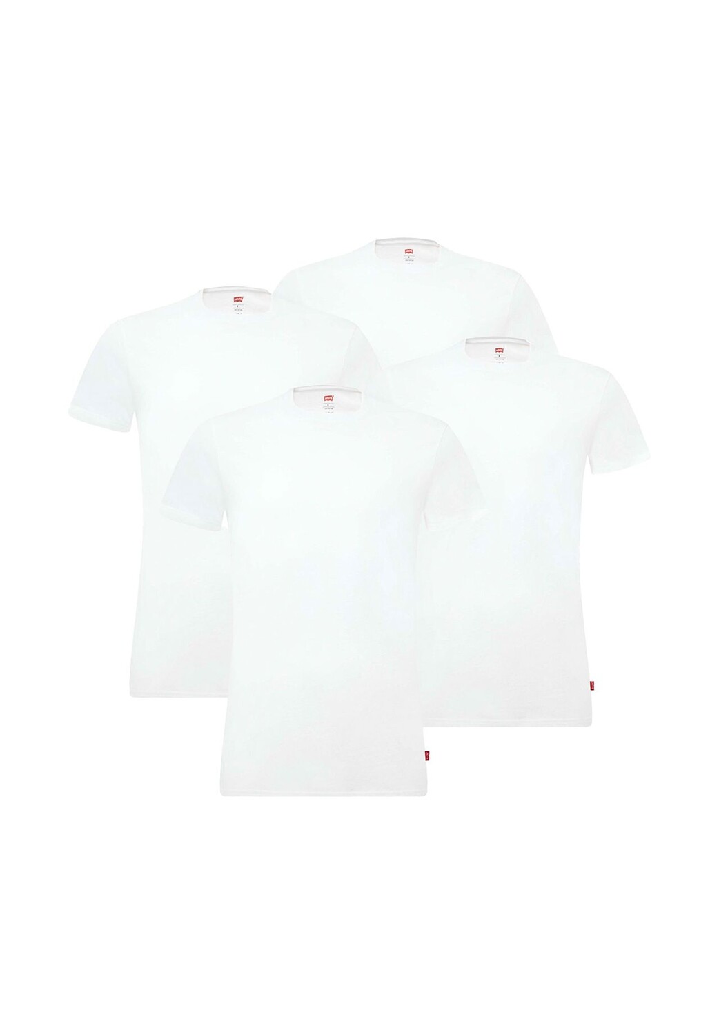 Мужские футболки, 4 шт, круглый вырез, короткий рукав, однотонные Levi's, белый
Мужские футболки, 4 шт, круглый вырез, короткий рукав, однотонные Levi's, белый