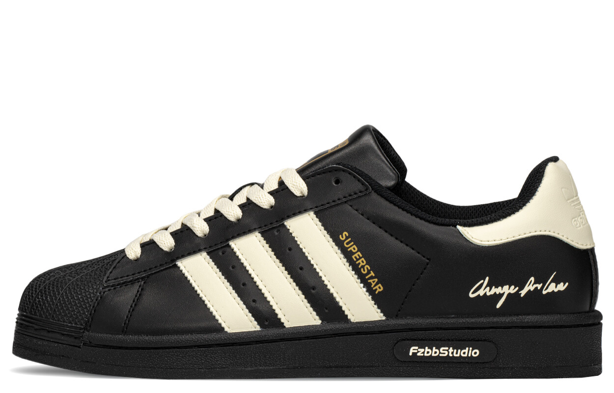 Кроссовки для скейтбординга Superstar Unisex Low-Top Black/Beige Adidas Originals
Кроссовки для скейтбординга Superstar Unisex Low-Top Black/Beige Adidas Originals