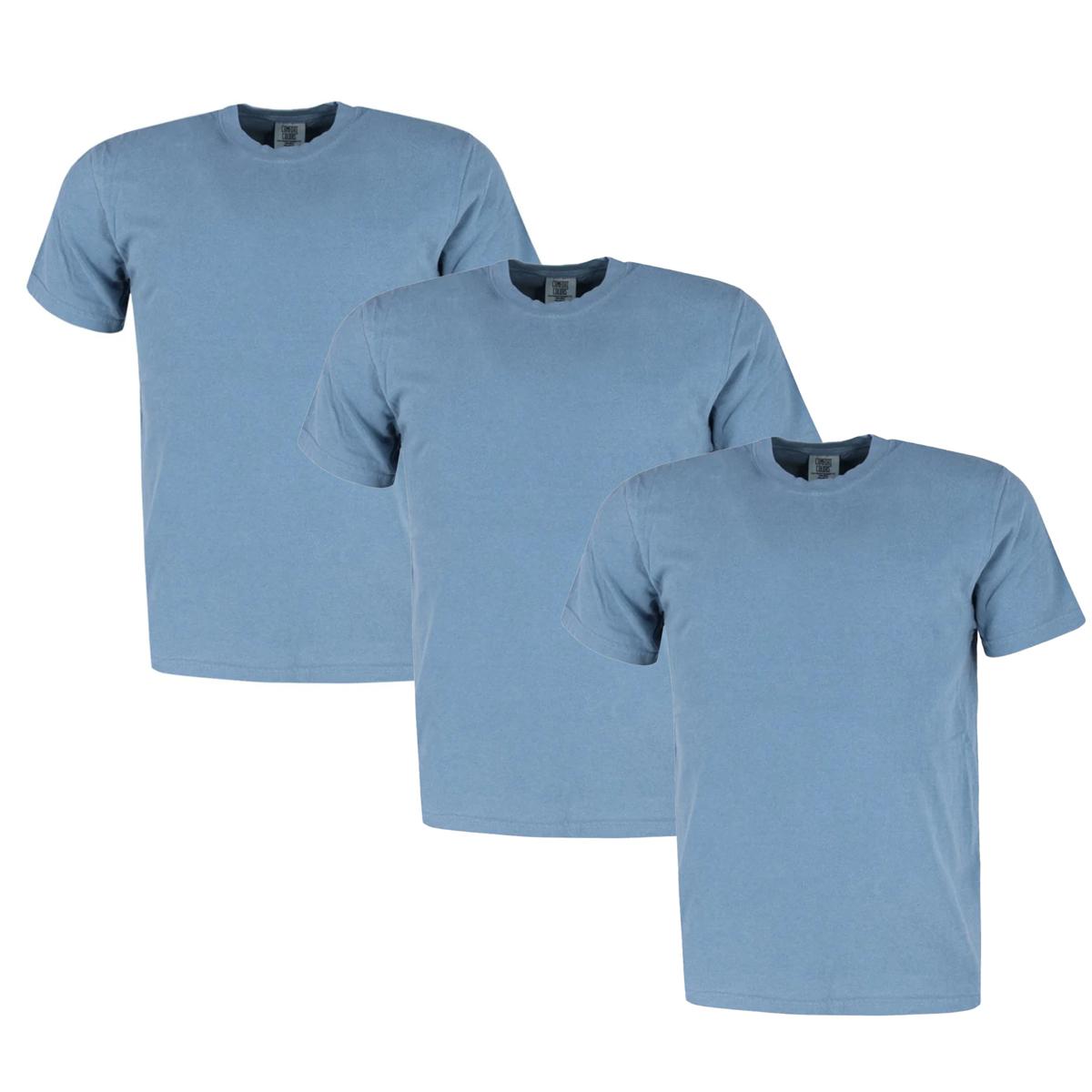 Футболка мужская Comfort Colors Dyed с коротким рукавом (комплект из 3 шт.) CTM, цвет blue jean
Футболка мужская Comfort Colors Dyed с коротким рукавом (комплект из 3 шт.) CTM, цвет blue jean
