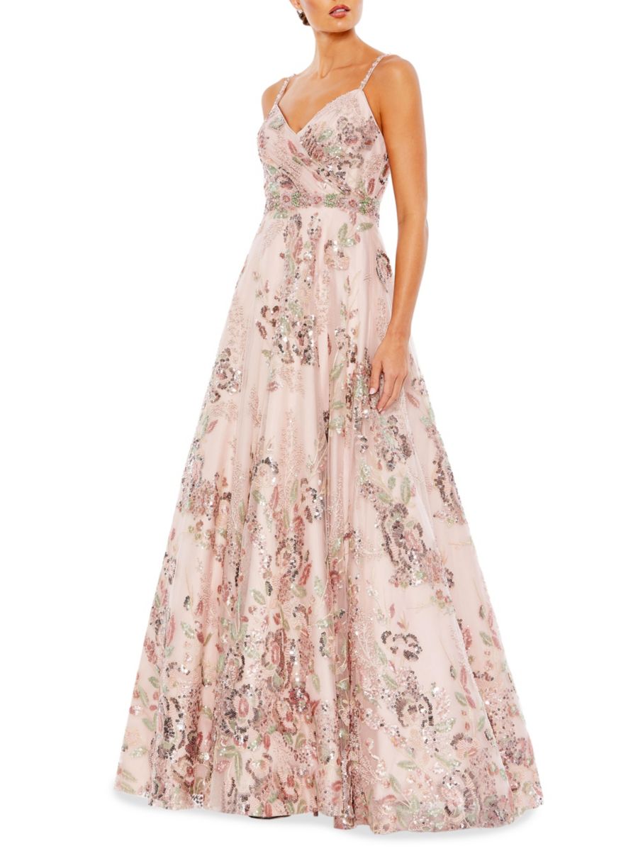 Платье А-силуэта, украшенное пайетками Mac Duggal, цвет Rose
Платье А-силуэта, украшенное пайетками Mac Duggal, цвет Rose