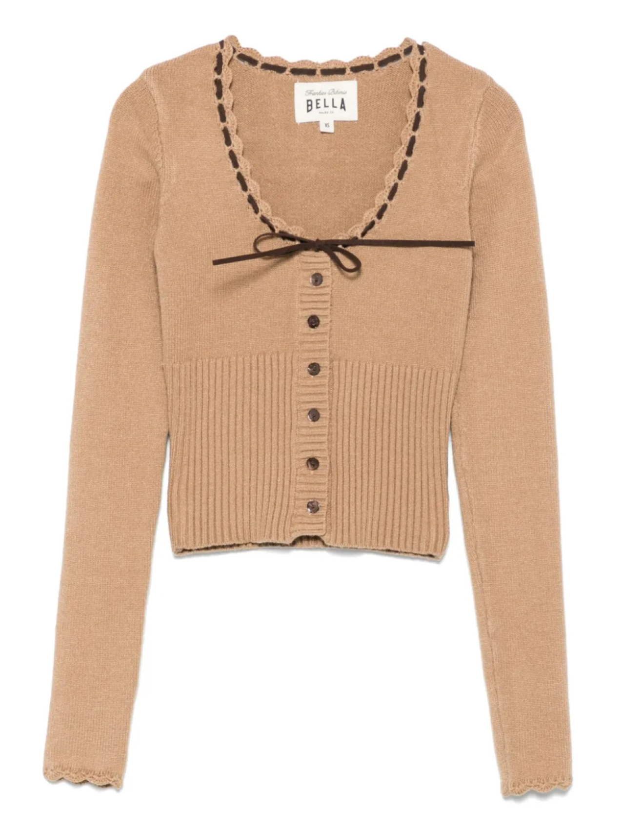 Кардиган Frankies Bikinis x Bella Hadid Texas, коричневый
Кардиган Frankies Bikinis x Bella Hadid Texas, коричневый