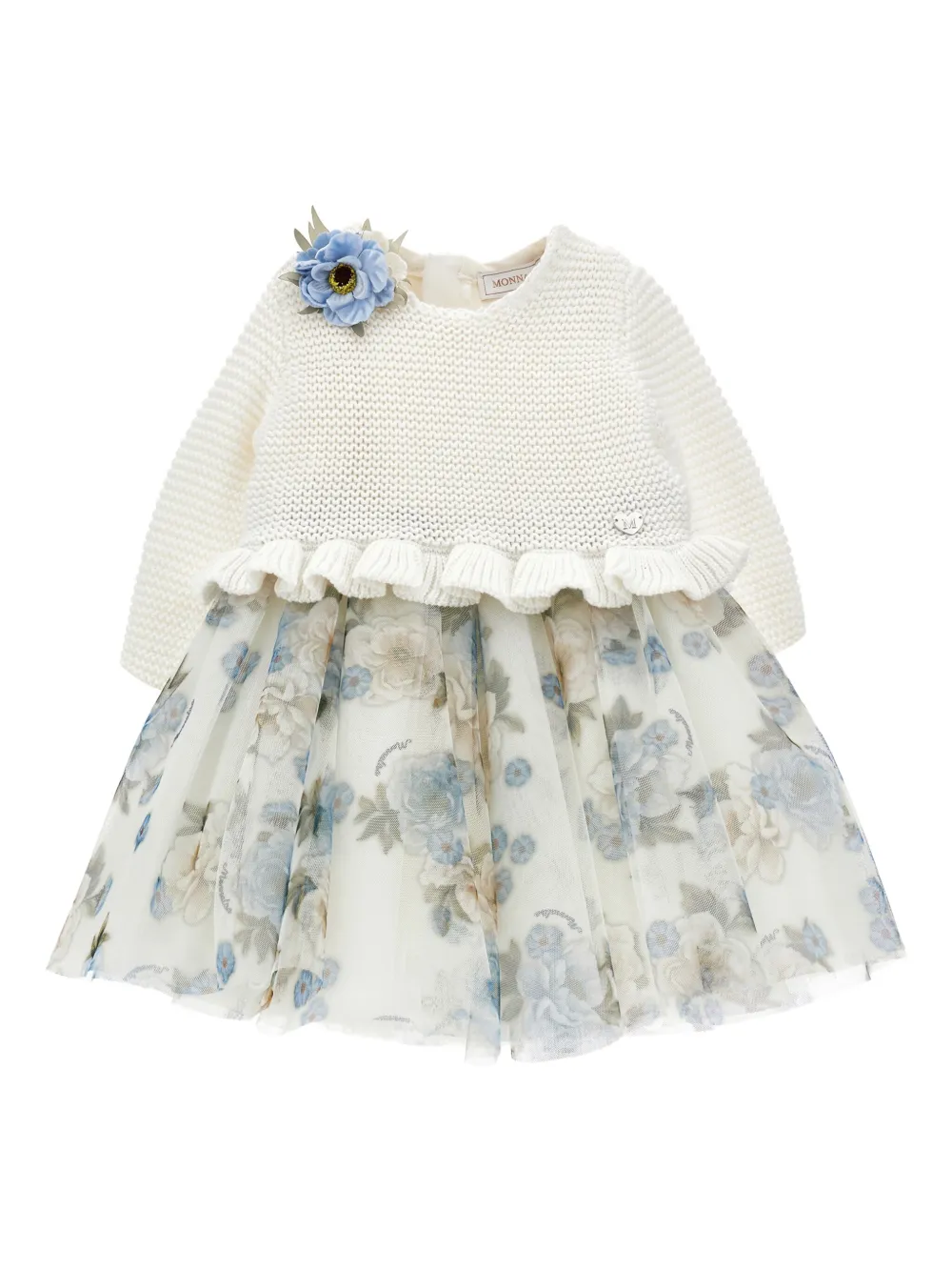 Многослойное платье Monnalisa, белый
Многослойное платье Monnalisa, белый