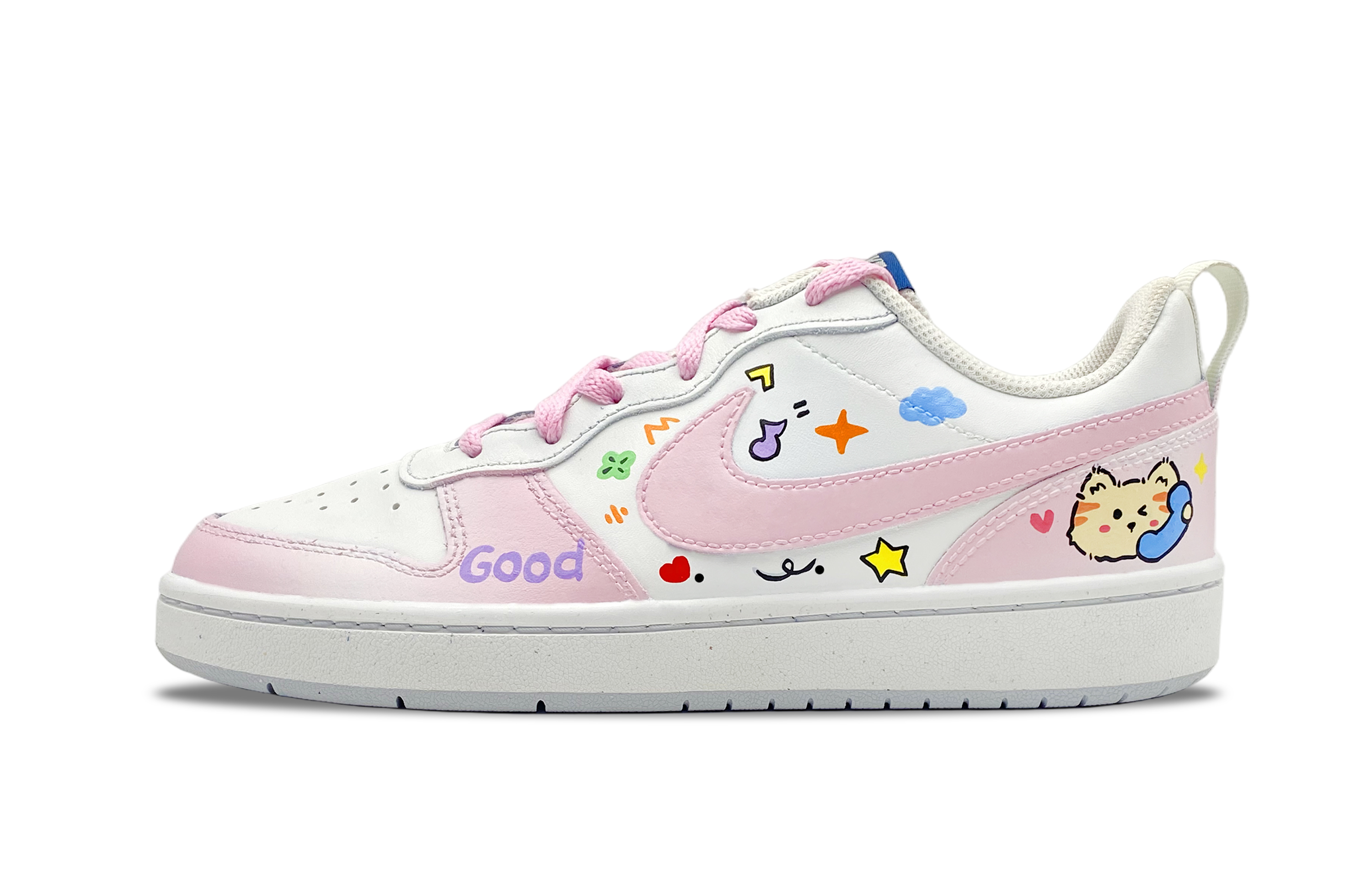 Детские кроссовки для скейтбординга Court Borough Low 2 с противоскользящей подошвой и износостойкими подошвами для подростков Nike, розовый
Детские кроссовки для скейтбординга Court Borough Low 2 с противоскользящей подошвой и износостойкими подошвами для подростков Nike, розовый