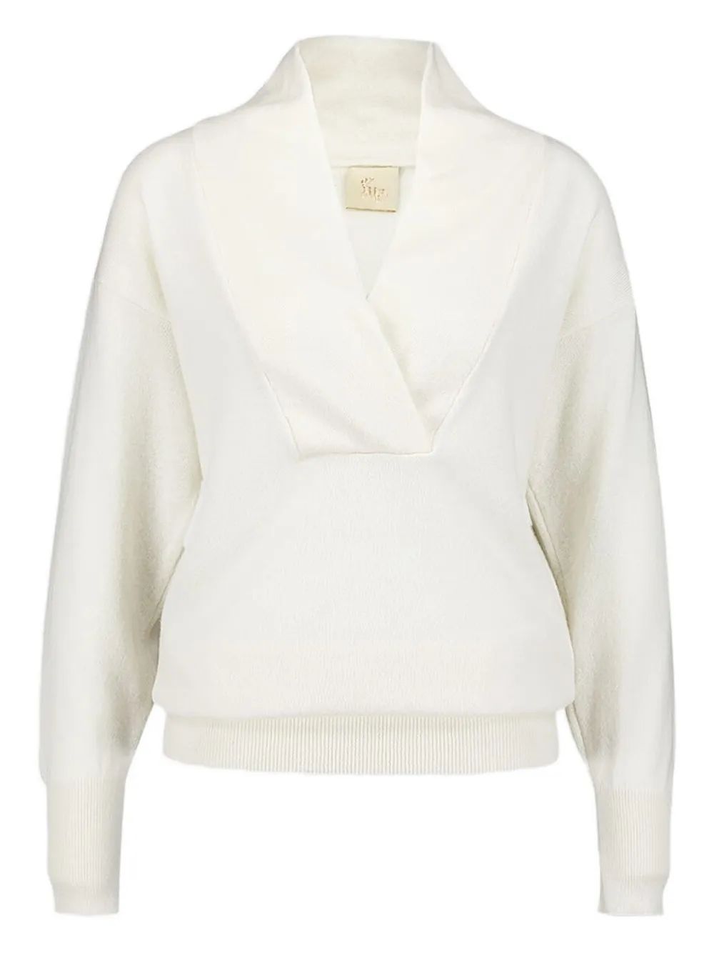 Вязаный свитер Таласса с V-образным вырезом PAULA, белый
Вязаный свитер Таласса с V-образным вырезом PAULA, белый