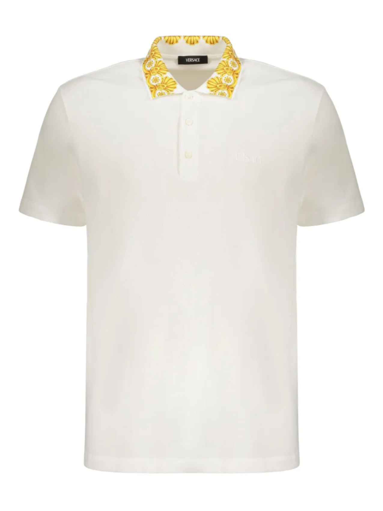 Рубашка-поло из хлопка Versace, белый
Рубашка-поло из хлопка Versace, белый