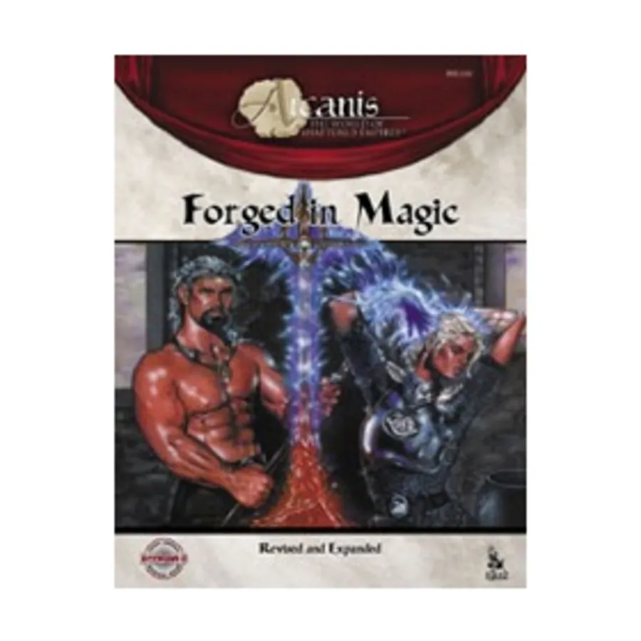 Forged in Magic (Revised Edition), Arcanis (d20), мягкая обложка
Forged in Magic (Revised Edition), Arcanis (d20), мягкая обложка