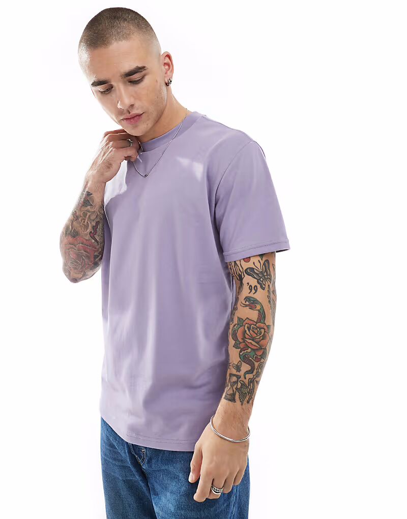 Свободная охлаждающая футболка Hollister фиолетового цвета
Свободная охлаждающая футболка Hollister фиолетового цвета