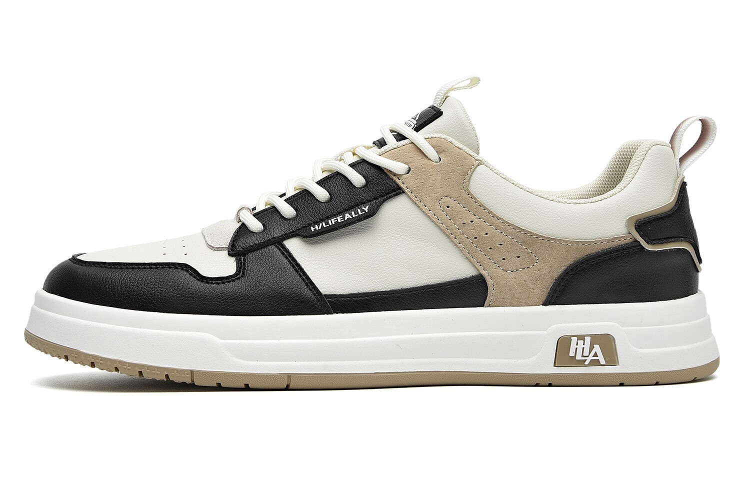 Кроссовки HLA Skateboarding Shoes Men Low-top, белый/черный
Кроссовки HLA Skateboarding Shoes Men Low-top, белый/черный