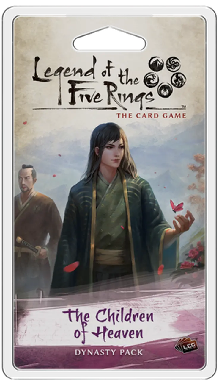 Карточная игра Legend of the Five Rings LCG: The Children of Heaven Dynasty Pack
Карточная игра Legend of the Five Rings LCG: The Children of Heaven Dynasty Pack
